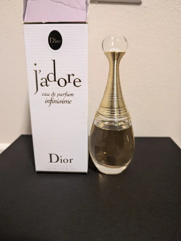 A listed Dior bottle