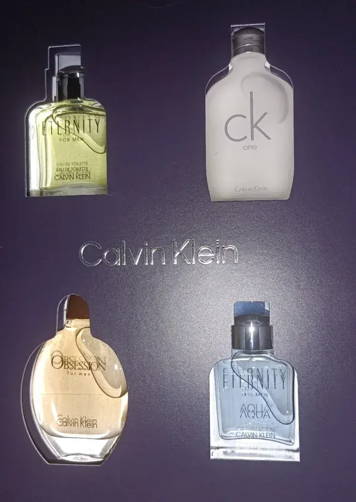 Calvin Klein Men's 4-Piece Eau de Toilette Mini Gift Set