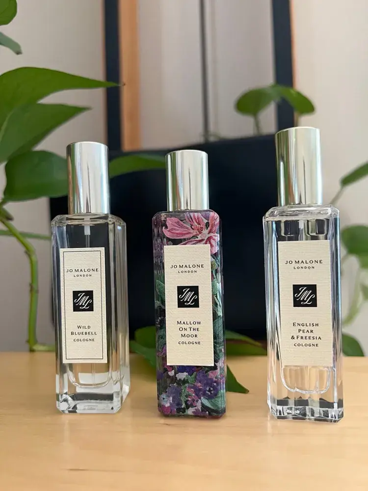 Jo Malone London Wild Bluebell, Mallow on the Moor and English Pear & Freesia Cologne Bundle (3 x 30 ml)